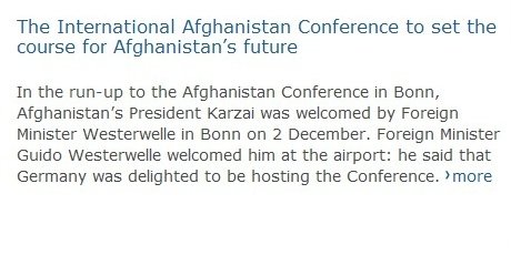 The 2nd Bonn Conference and the Voice of the Marginalised Groups