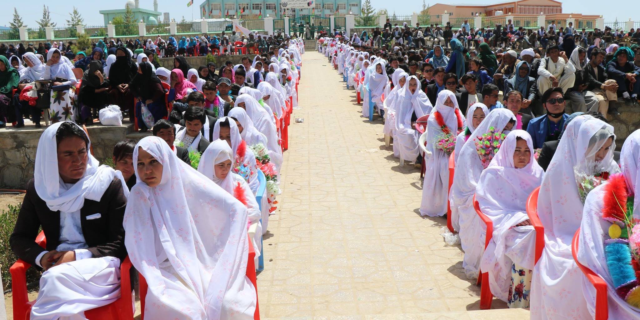 عروسی دسته جمعی در دایکندی