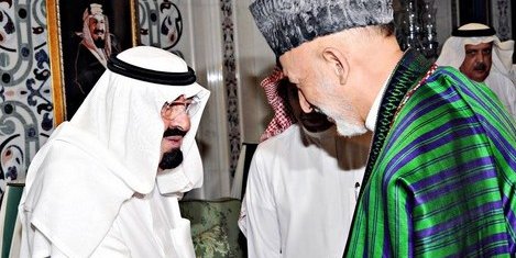 کرزی مهمان پدر تروریزم 